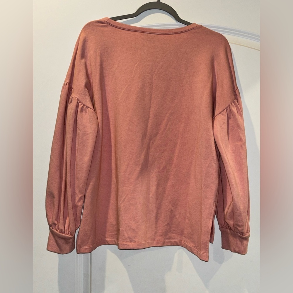 a.n.a Women's Blush Long Sleeve Top - Picture 2 of 3